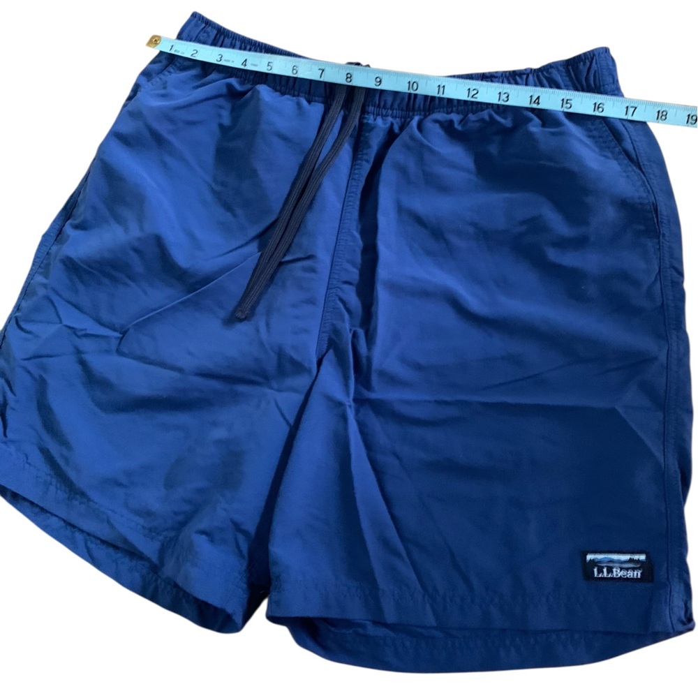 L.L. Bean Navy Swim Trunks - Picture 7 of 10